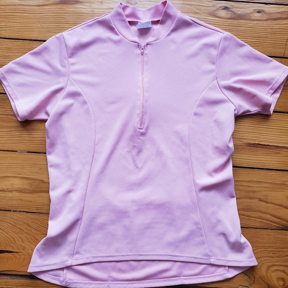 Pink Tennis Shirt Sz L